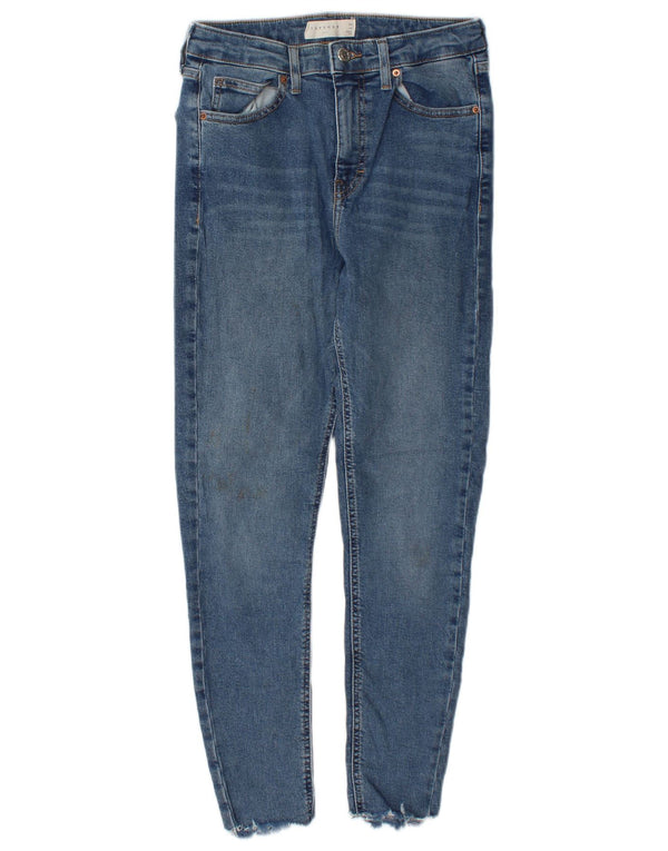 Женские джинсы скинни Topshop Jamie W28 L25, синий хлопок
