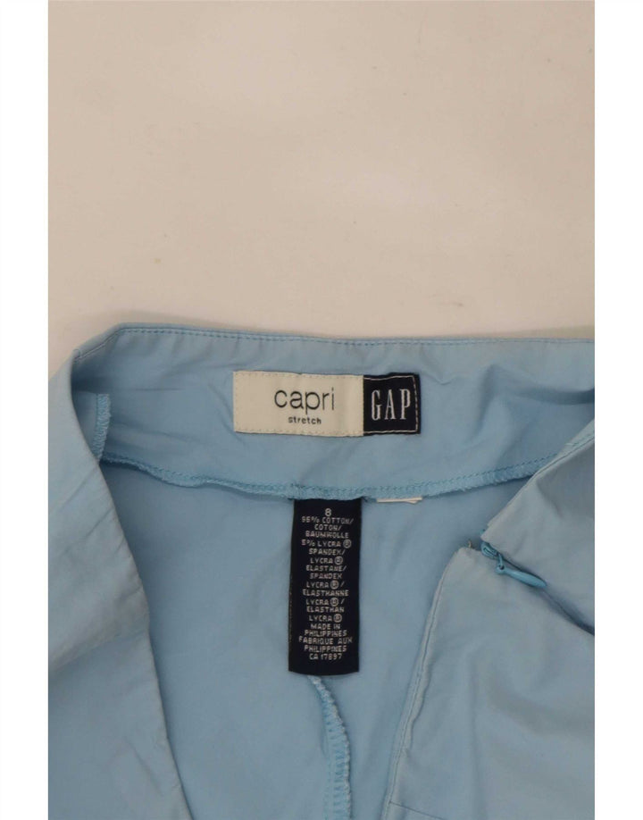 Женские капри Gap США 8, средние W27 L23, синие, хлопок