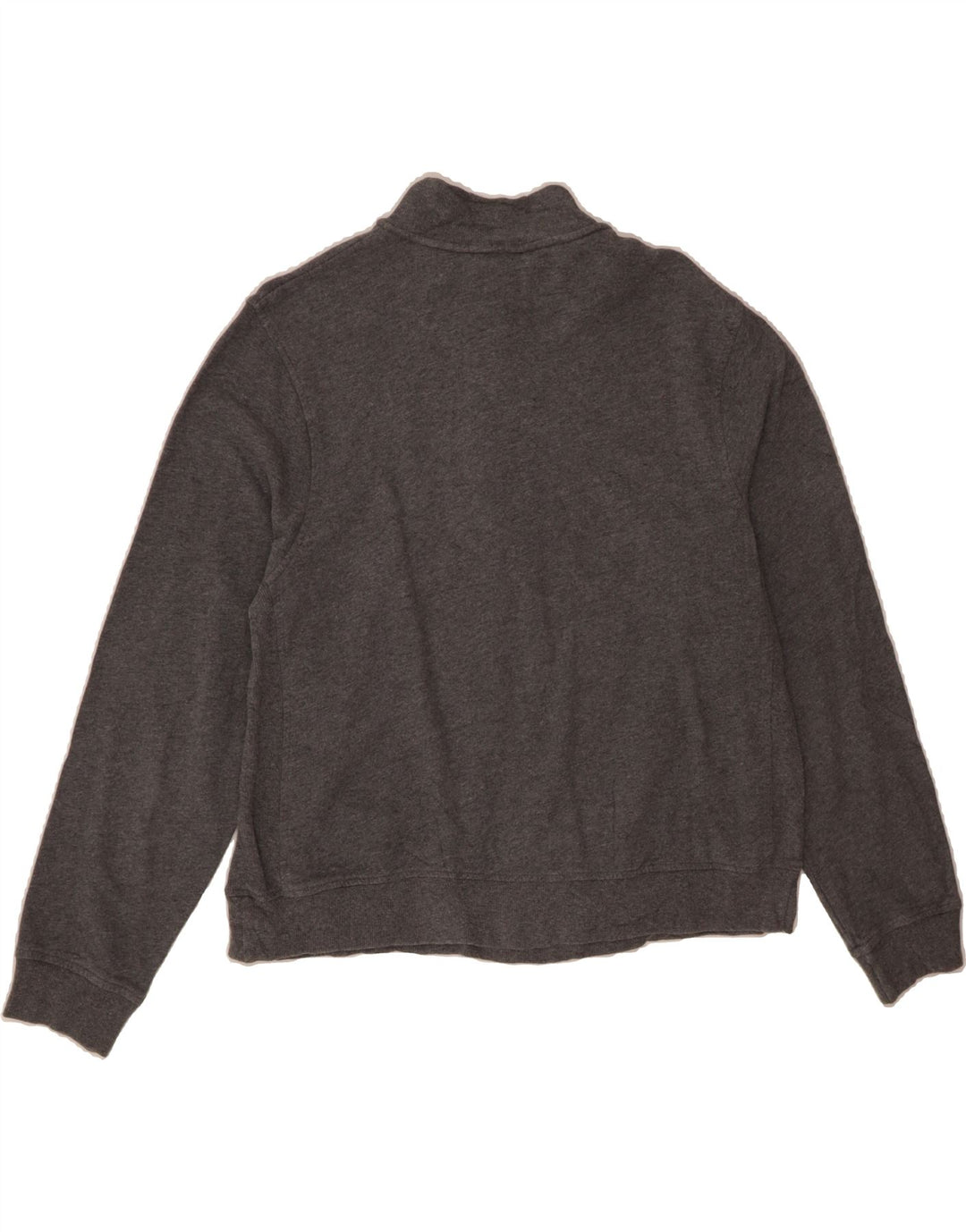 CHAMPION Mens Zip Neck Sweatshirt Jumper Large Grey Cotton Vintage Champion and Second-Hand Champion from Messina Hembry 