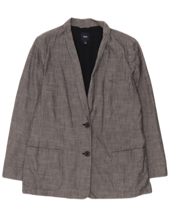 Женский пиджак Gap на 2 пуговицах, Великобритания, 18 XL, синий хлопок