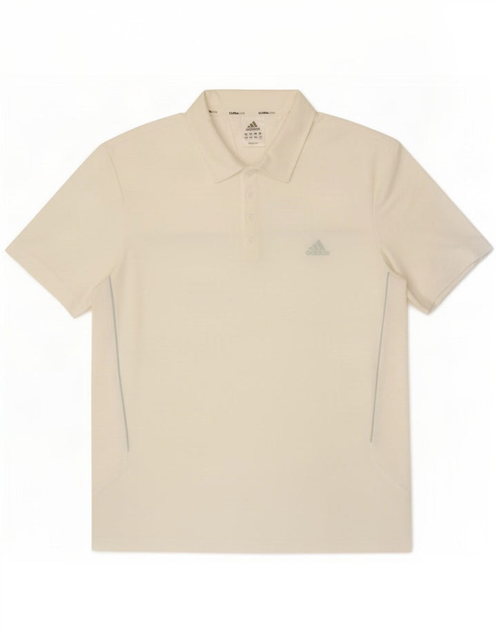 Мужская рубашка-поло Adidas Climalite 2XL, белый полиэстер