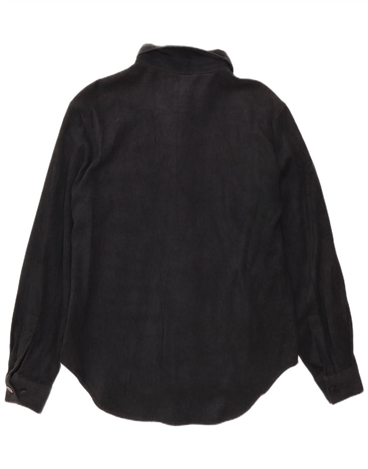 Женская рубашка Armani Jeans UK 14, большая черная