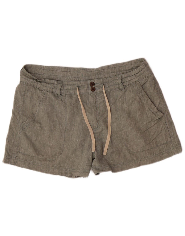 Женские шорты Patagonia US 12, большие W32, зеленые, конопляные