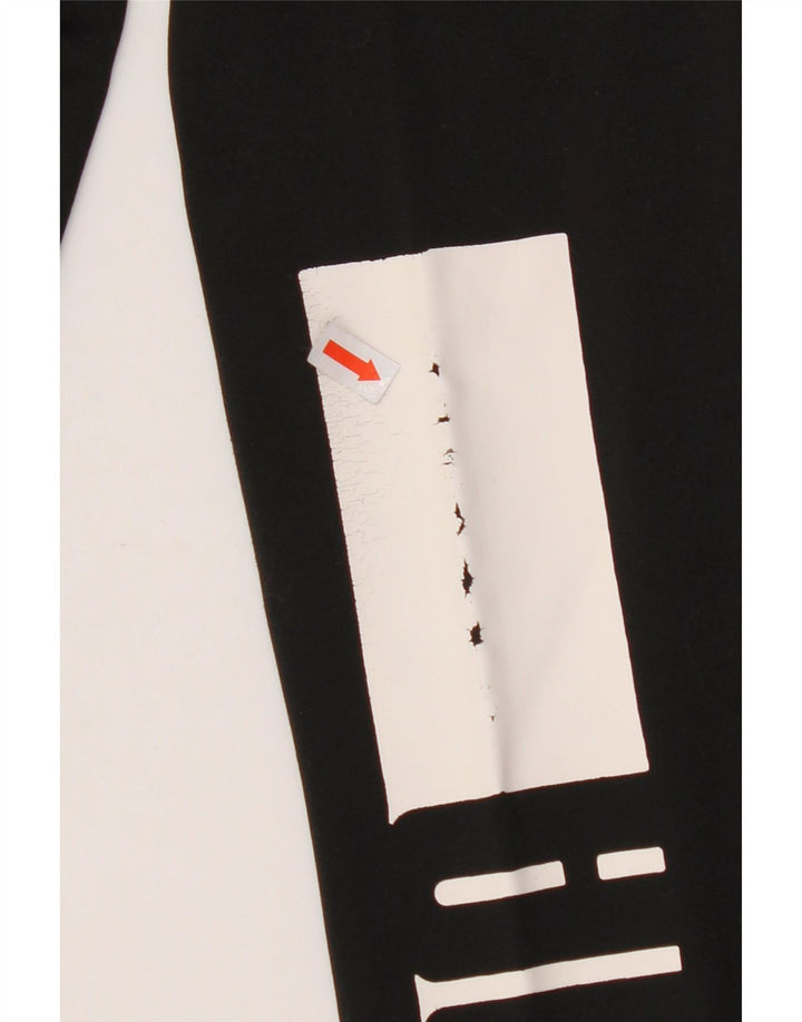 Женские леггинсы с рисунком PUMA UK 8, маленькие черные с цветными блоками