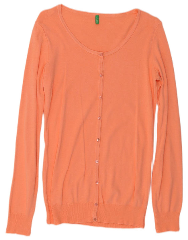 Женский кардиган BENETTON UK 10, маленький розовый