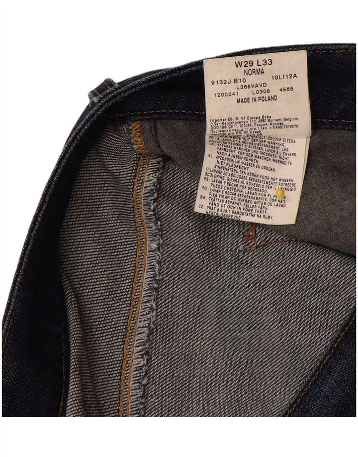 Джинсы Lee Женские Norma Slim W29 L26 Темно-синие, хлопок