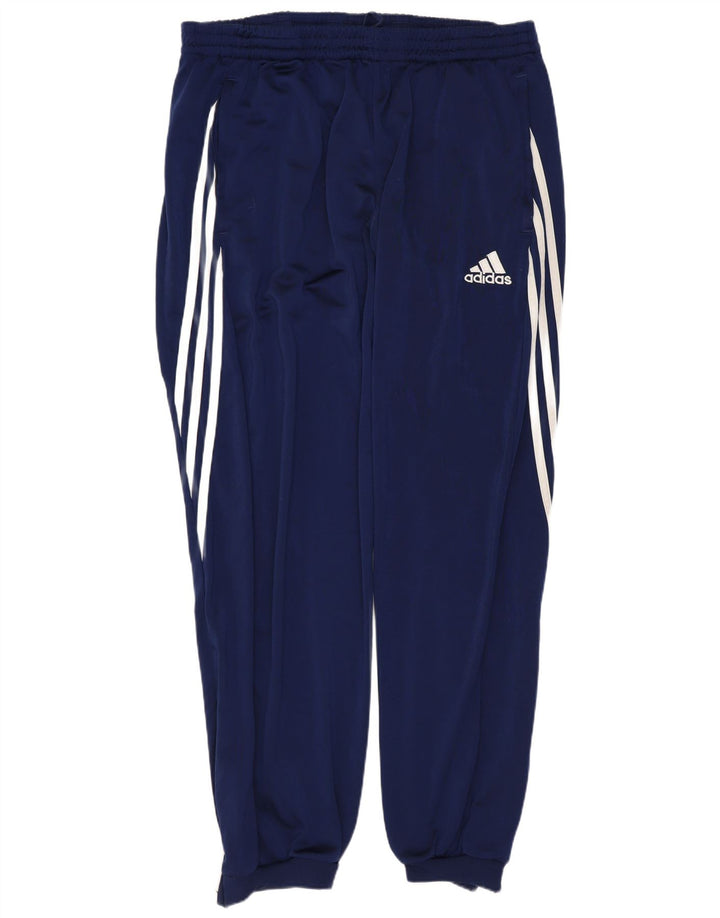 Мужской спортивный костюм ADIDAS XL, темно-синий, полиэстер с цветными блоками