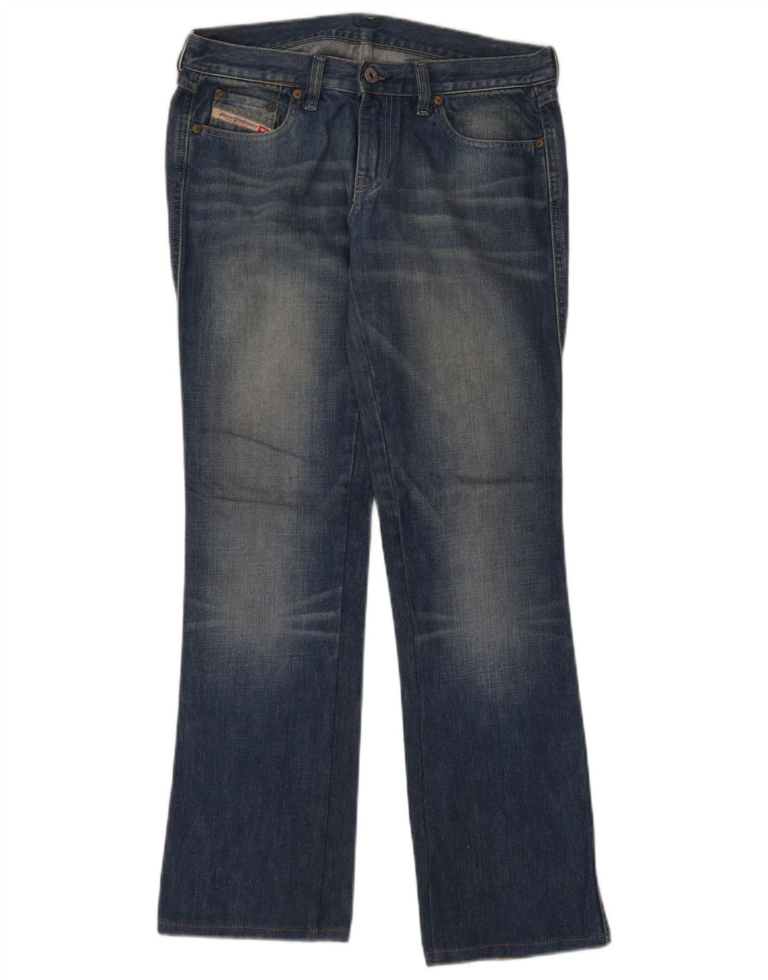 Женские джинсы Bootcut Diesel W32 L32 синие, хлопок