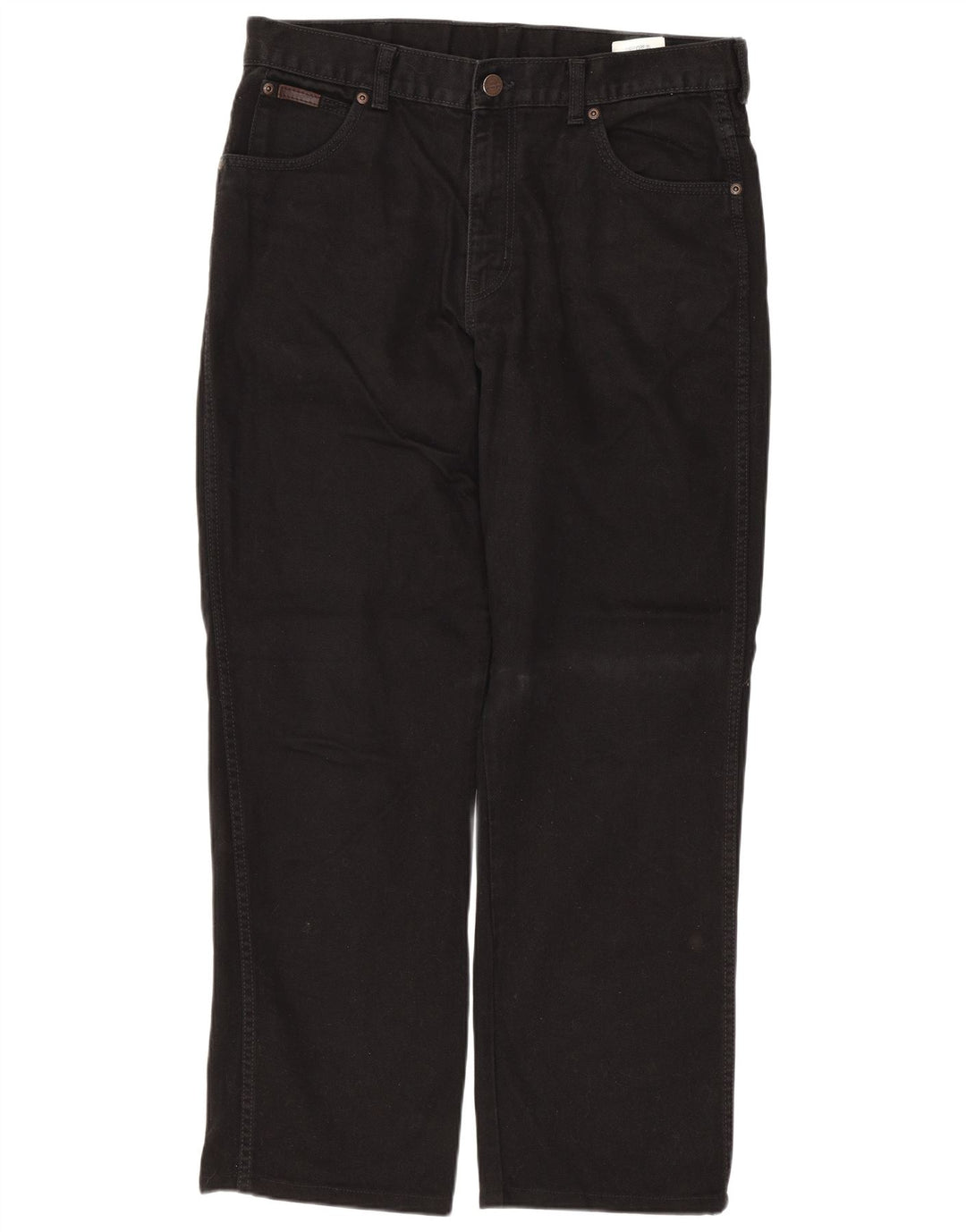 Мужские прямые джинсы WRANGLER Texas W34 L28, черный хлопок