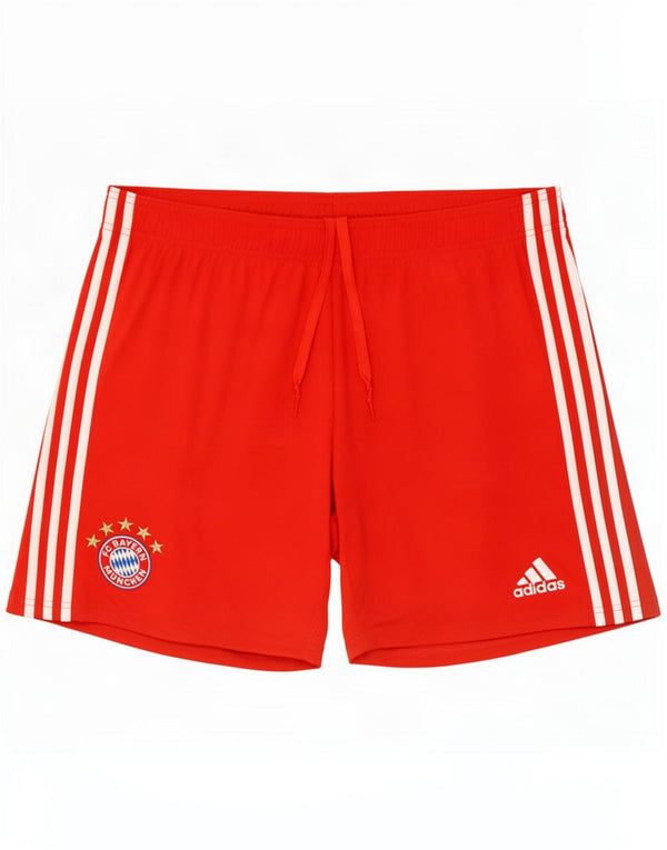 Adidas Mens FC Bayern Munchen Спортивные шорты XL Красный Полиэстер