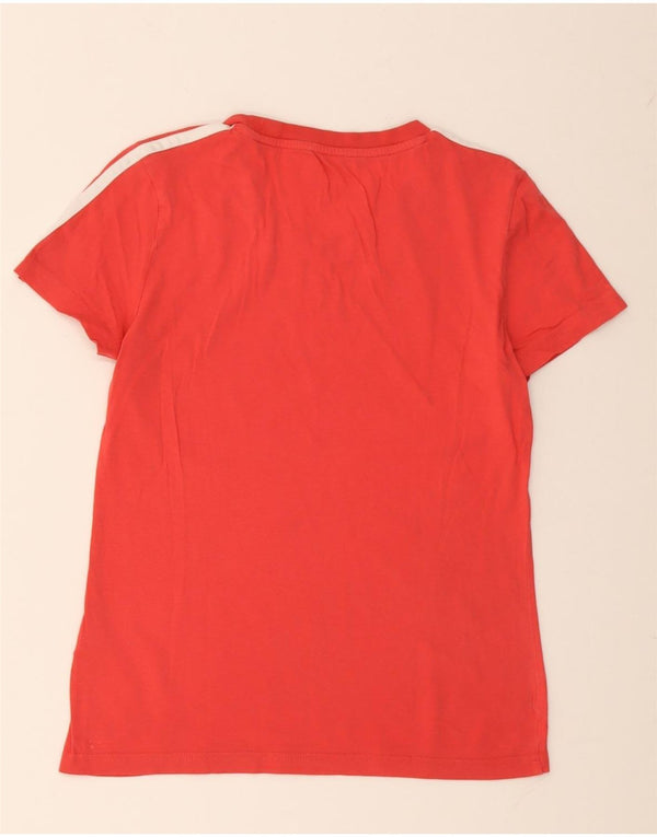 Женская футболка Adidas Top UK 8/10, маленький красный хлопок
