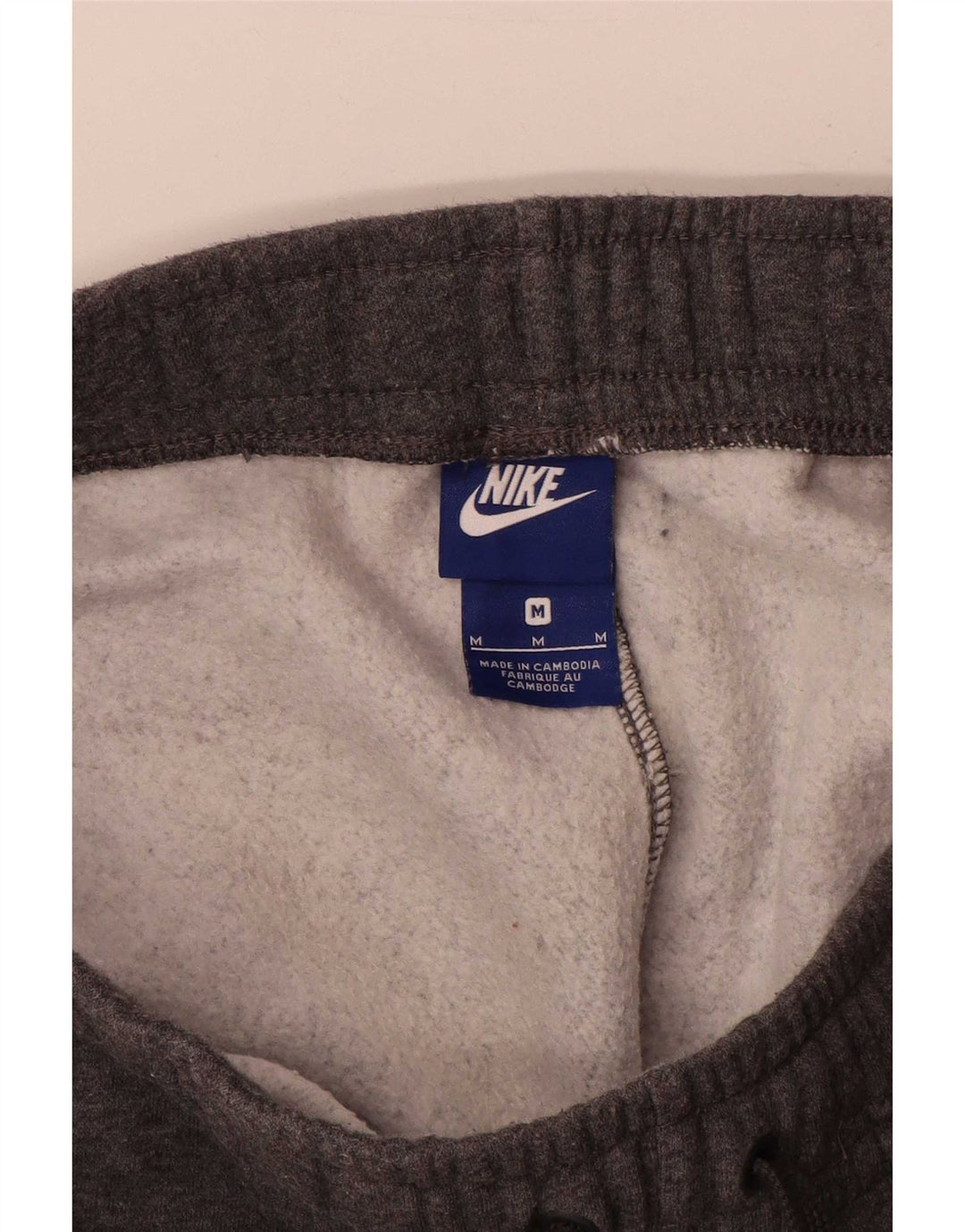 Мужские спортивные брюки Nike, джоггеры, средний серый хлопок с крапинками