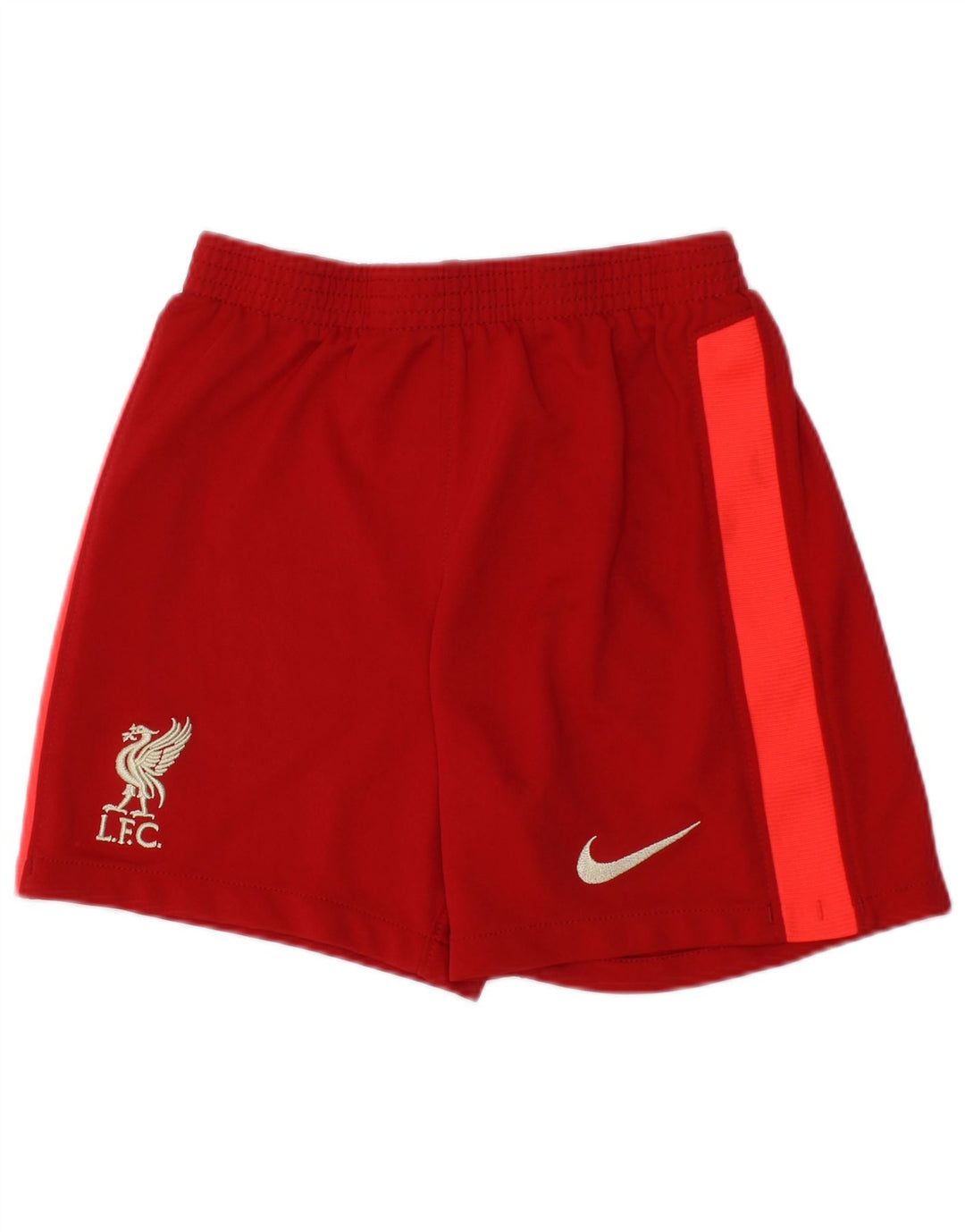 Спортивные шорты Nike Liverpool для мальчиков 7–8 лет, средний красный, полиэстер с цветными блоками