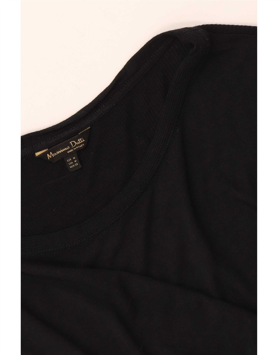 Женский топ Massimo Dutti с рукавом 3/4 UK 12, средний черный