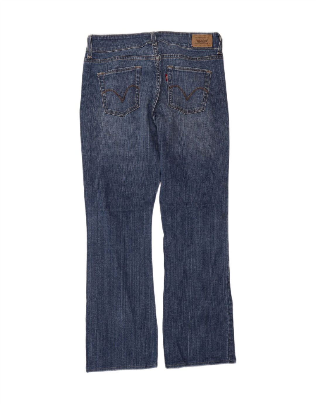 Женские джинсы Levi's Slender Bootcut США 6, средние W30 L30, синие, хлопок