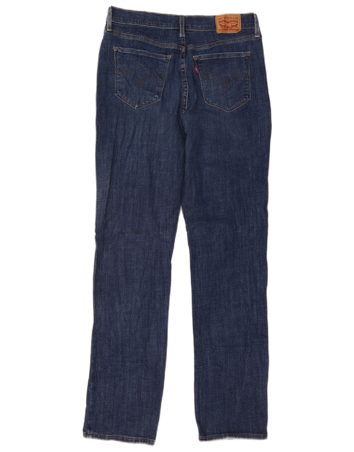 Женские классические прямые джинсы Levi's US 6, средние W28 L30, синие, хлопок