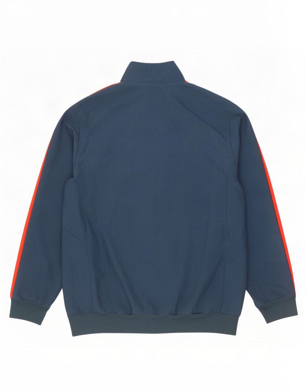 Мужской спортивный костюм Adidas Munster для регби, верхняя куртка, Великобритания 42/44, большой синий
