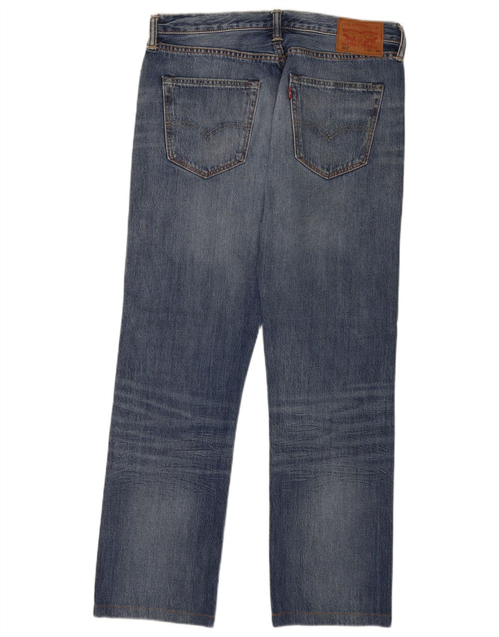 Мужские прямые джинсы Levi's 501 W33 L30 синие, хлопок