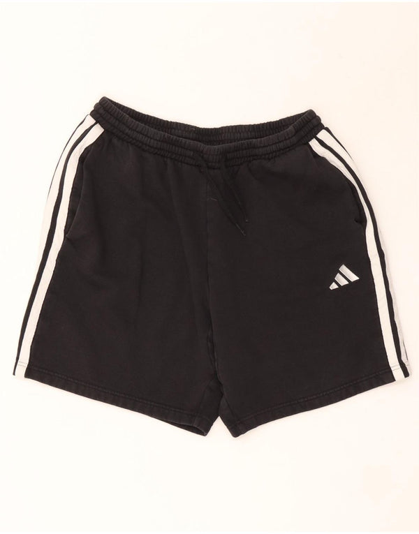 Мужские спортивные шорты Adidas, большие черные хлопковые