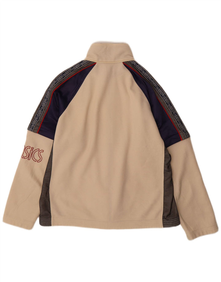 Мужской спортивный костюм ASICS с графическим рисунком, средний бежевый цветной блок