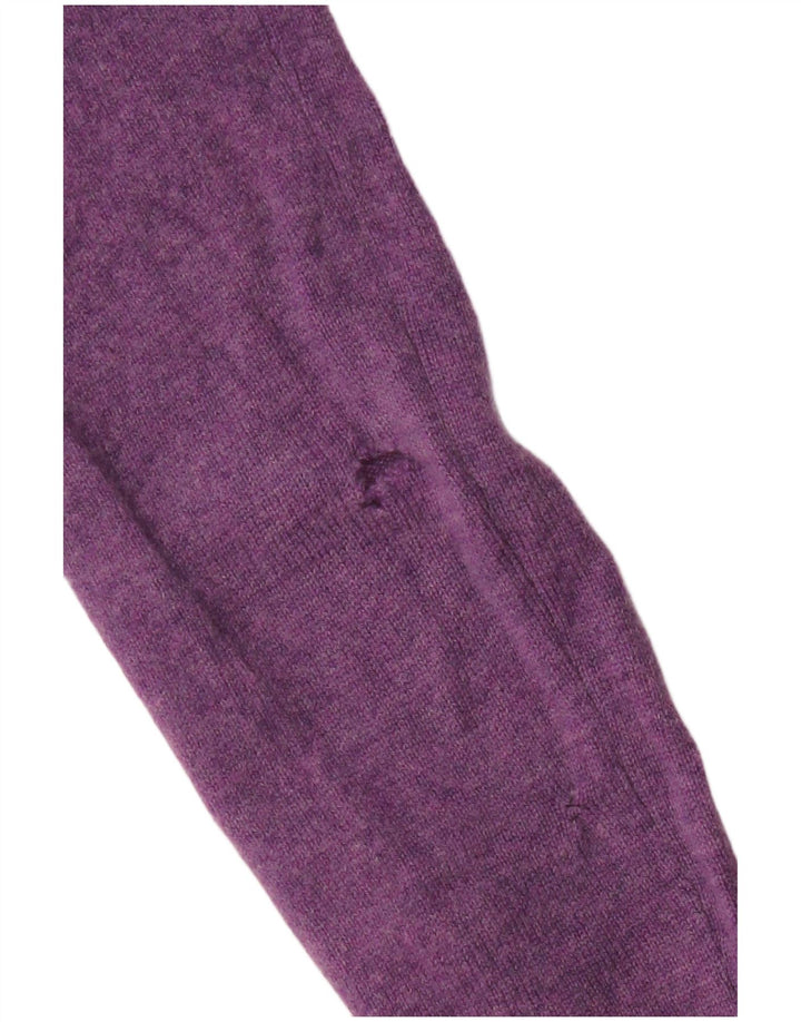 Женский джемпер Joyful с высоким воротником, Великобритания, 14, большой фиолетовый