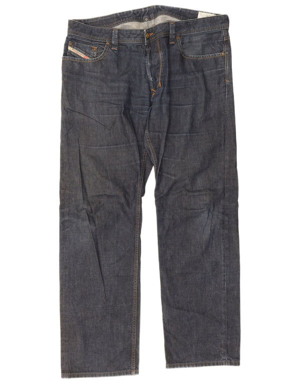 Мужские прямые джинсы Diesel Regular Larkee W38 L32, синий хлопок