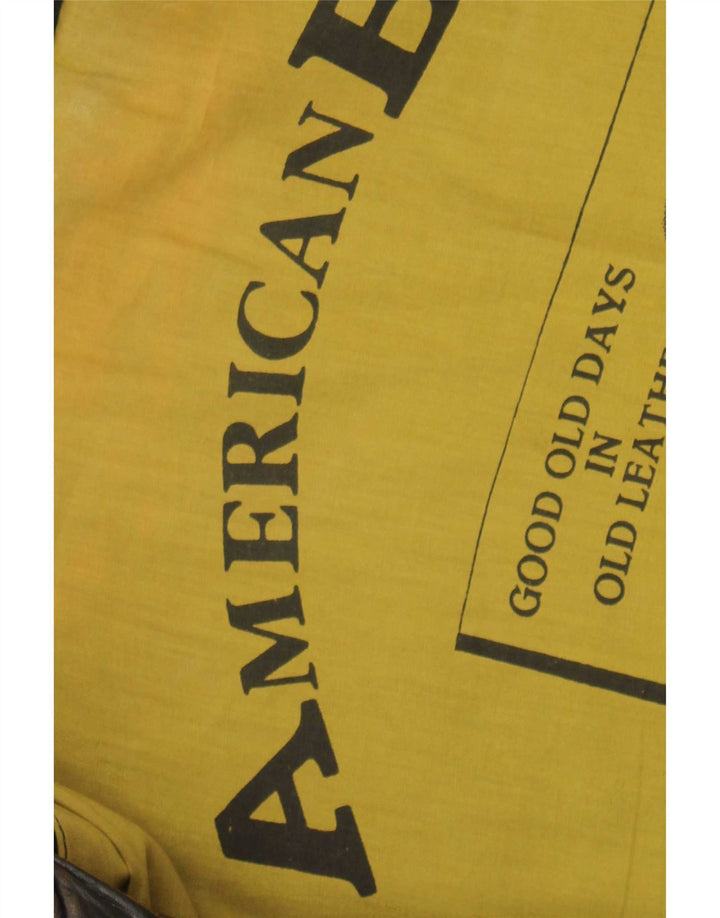 Мужская кожаная косуха American Basics UK 40, большая коричневая