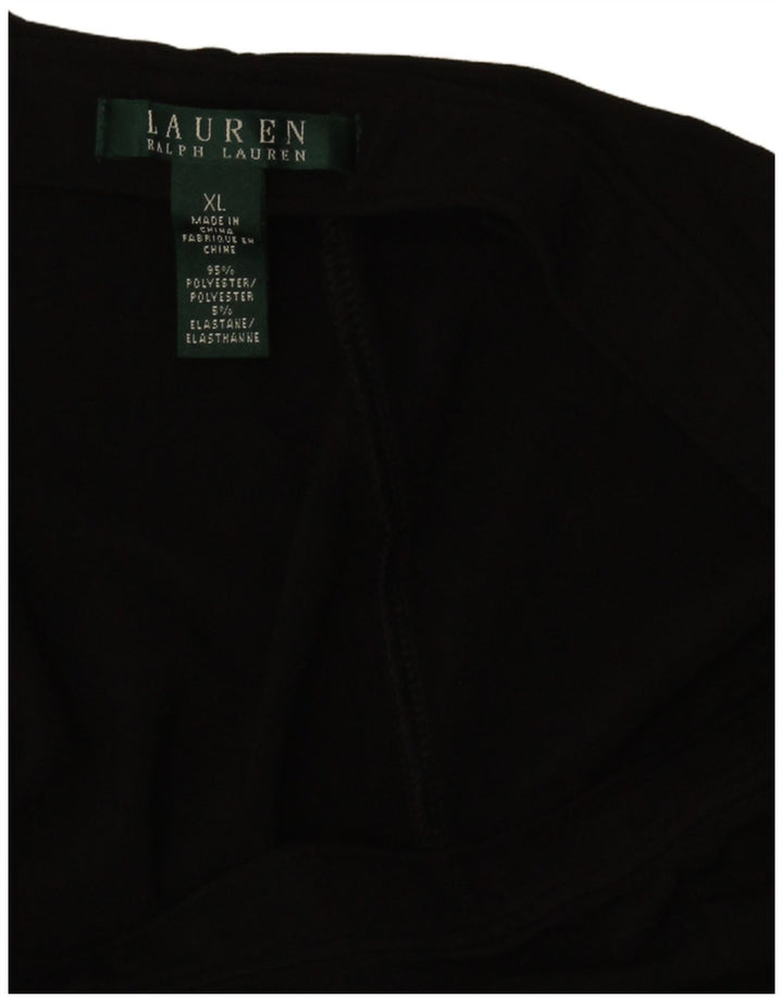 Женские шорты-кюлоты Ralph Lauren XL W40, черные, полиэстер