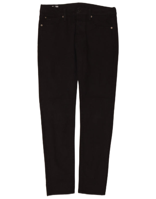 Мужские узкие джинсы G-STAR W31 L34, черный полиэстер