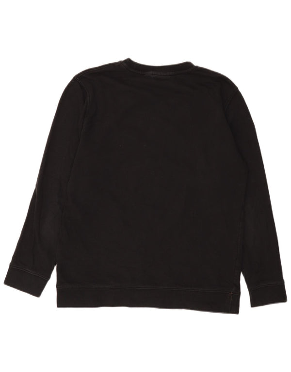 Женский свитшот с рисунком VANS Off The Wall, британский размер 18 XL, черный хлопок