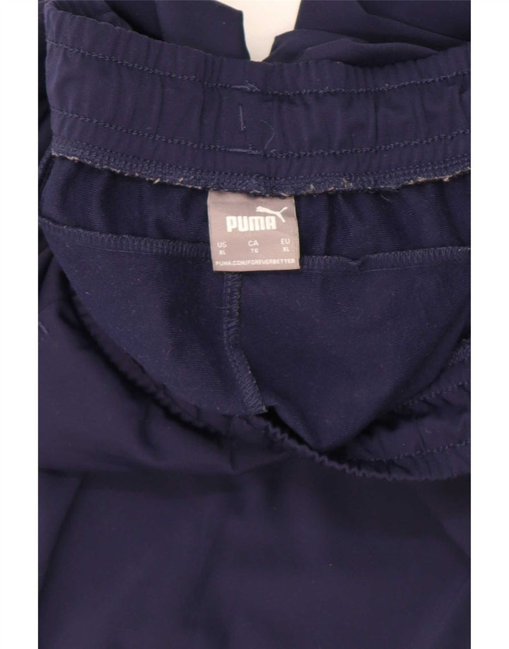 Мужские спортивные брюки Puma Joggers XL темно-синие из полиэстера
