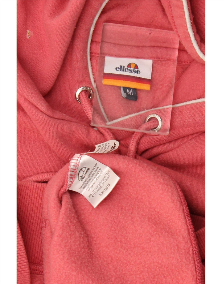 Ellesse Мужской джемпер с капюшоном с рисунком, средний красный, хлопок