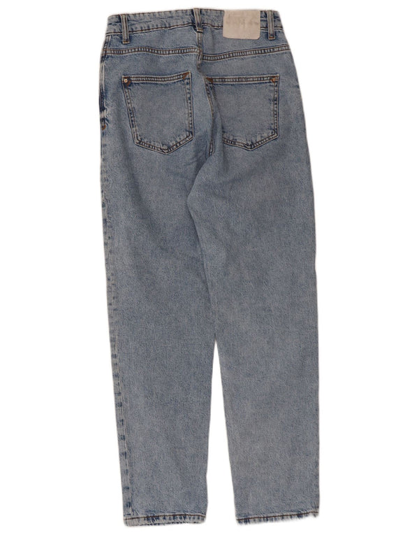 Женские зауженные джинсы Zara EU 38, маленькие W28 L27, синие