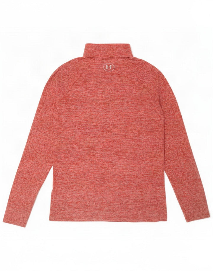 Женский спортивный костюм-пуловер Under Armour Heat Gear, топ UK 12, средний красный цвет