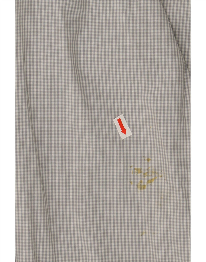 AVIREX Mens Shirt 2XL Grey Gingham Vintage Avirex and Second-Hand Avirex from Messina Hembry 