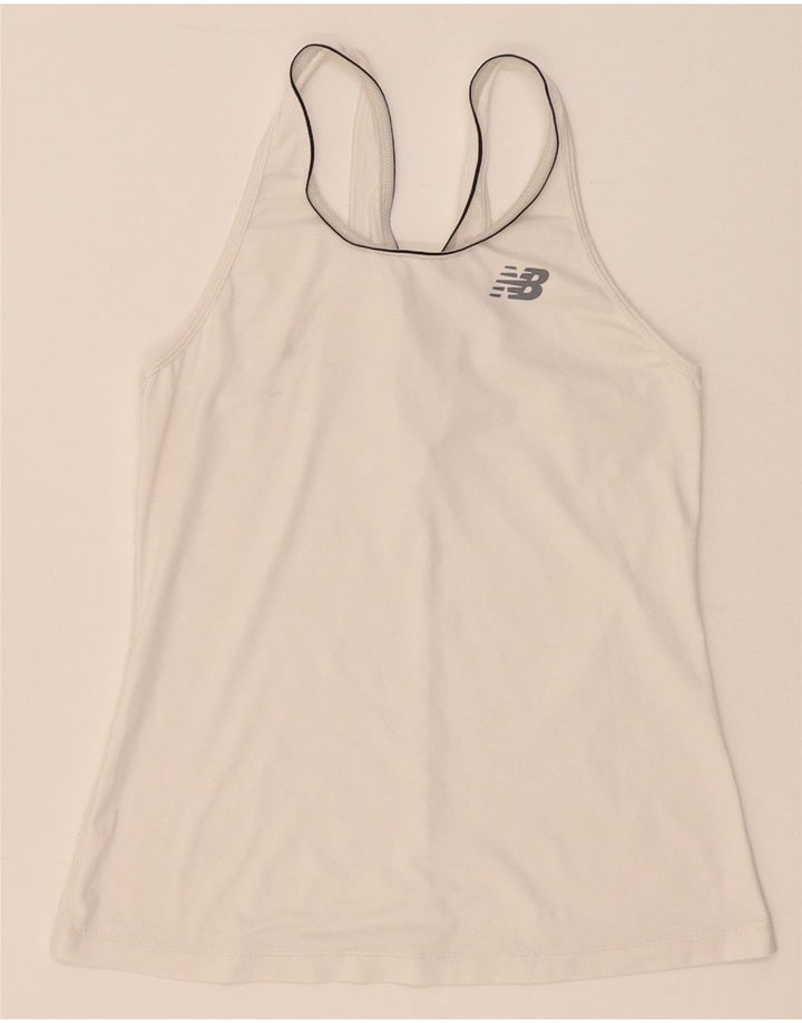 Женский жилет New Balance Top UK 8, маленький белый