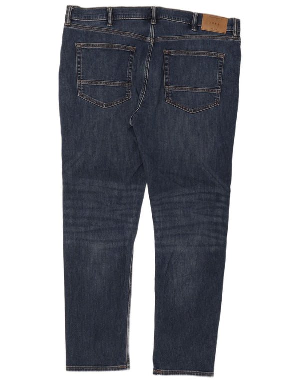 Мужские узкие джинсы Marks & Spencer W40 L31 синие, хлопок