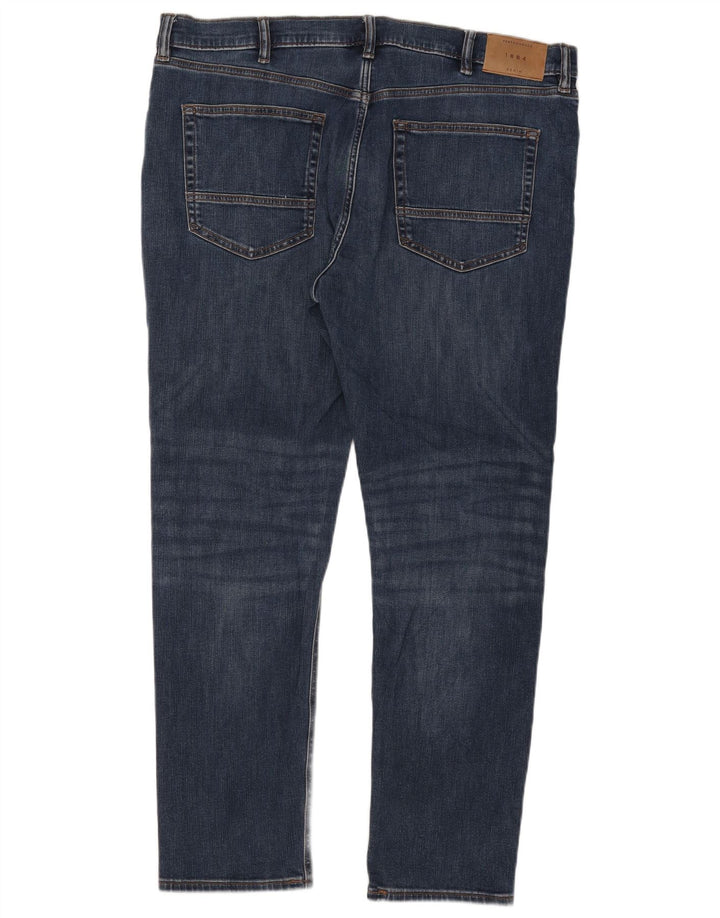 Мужские узкие джинсы Marks & Spencer W40 L31 синие, хлопок