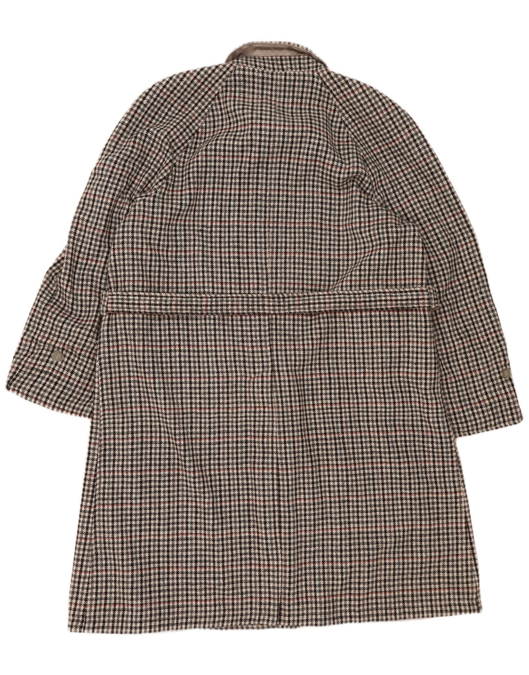 Мужской двусторонний тренч Hamilton IT 56 3XL Серый полиэстер в клетку