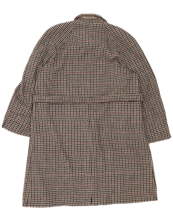 Мужской двусторонний тренч Hamilton IT 56 3XL Серый полиэстер в клетку