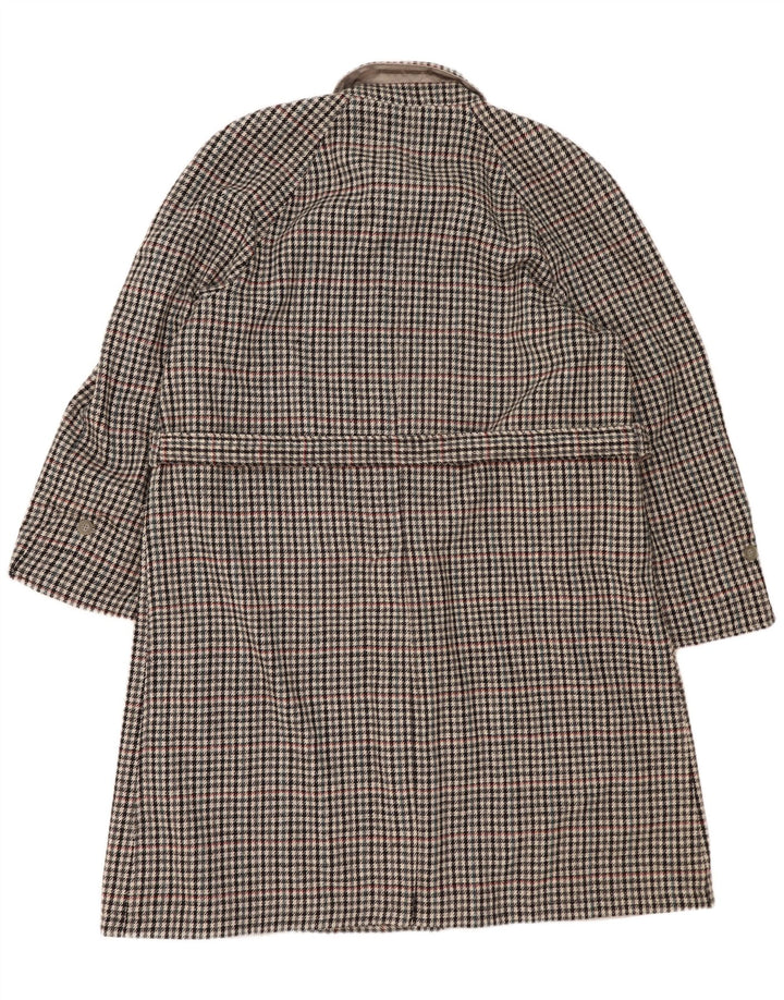 Мужской двусторонний тренч Hamilton IT 56 3XL Серый полиэстер в клетку