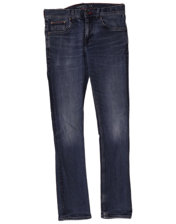 Женские узкие джинсы Tommy Hilfiger Bleecker W30 L32, синий хлопок