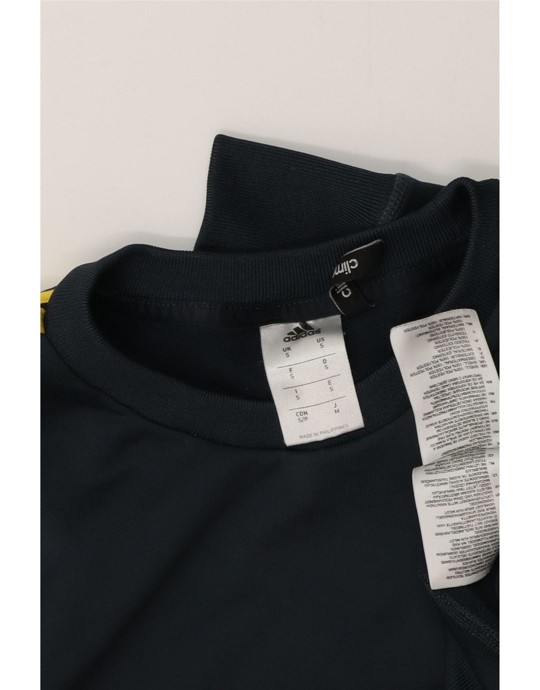 Мужской свитер ADIDAS Climalite, маленький зеленый полиэстер с цветными блоками