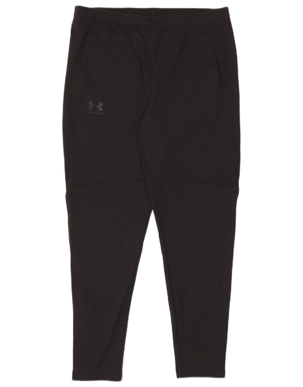 Мужские приталенные спортивные брюки Under Armour XL, черный полиэстер