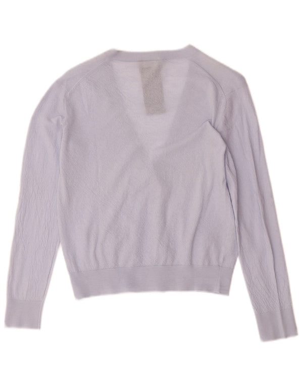 Женский укороченный кардиган Giorgio Armani IT 42 Medium Purple Wool