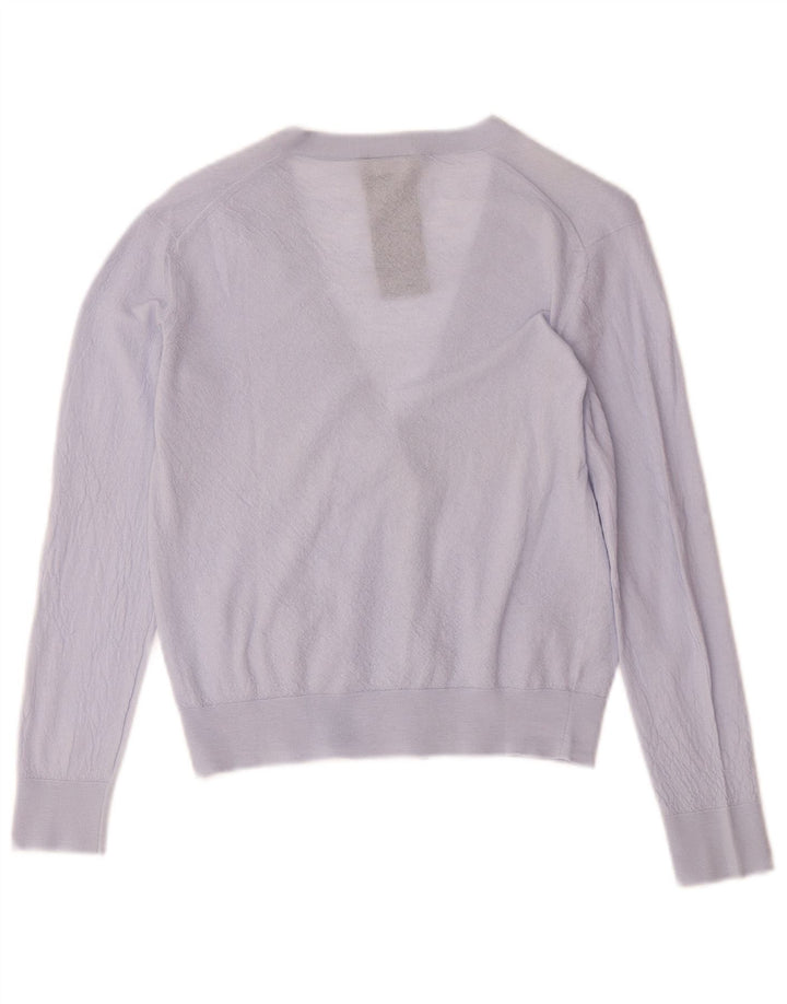 Женский укороченный кардиган Giorgio Armani IT 42 Medium Purple Wool