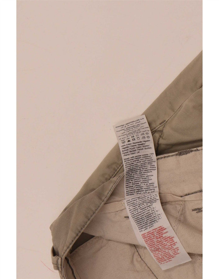 Мужские шорты чинос Jack & Jones стандартного кроя, большие размеры, W36, серый хлопок