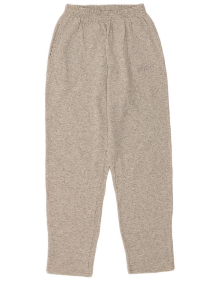 Женские спортивные брюки ASICS UK 12, хлопок среднего серого цвета с крапинками