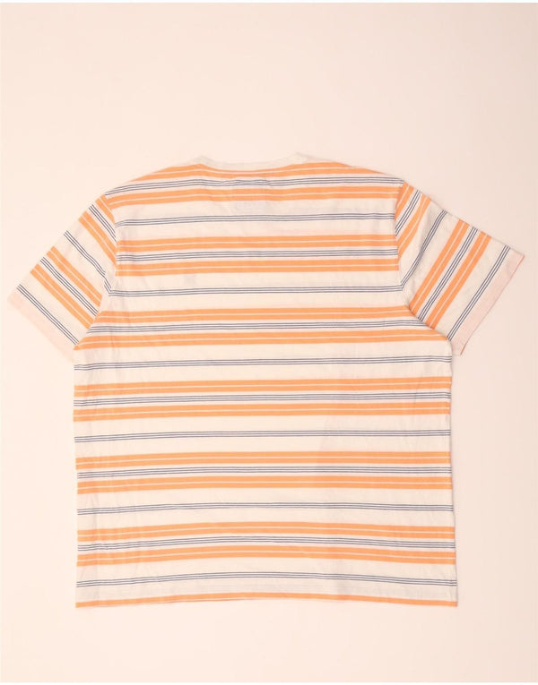 Crew Clothing Мужская футболка Top 3XL из хлопка в белую полоску