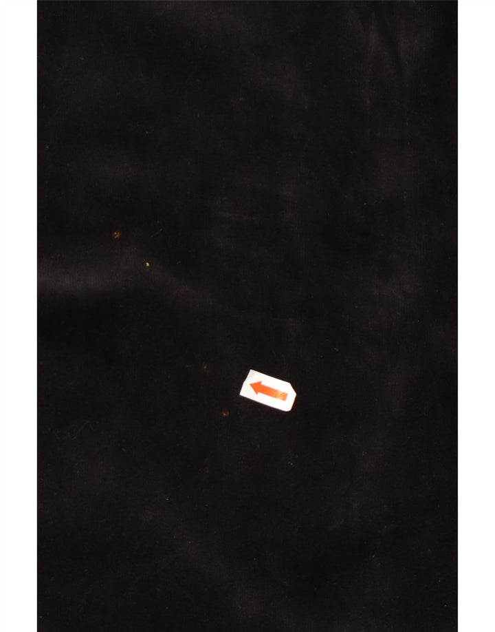 L.L.BEAN Женская бархатная юбка-трапеция среднего размера W28, черный хлопок